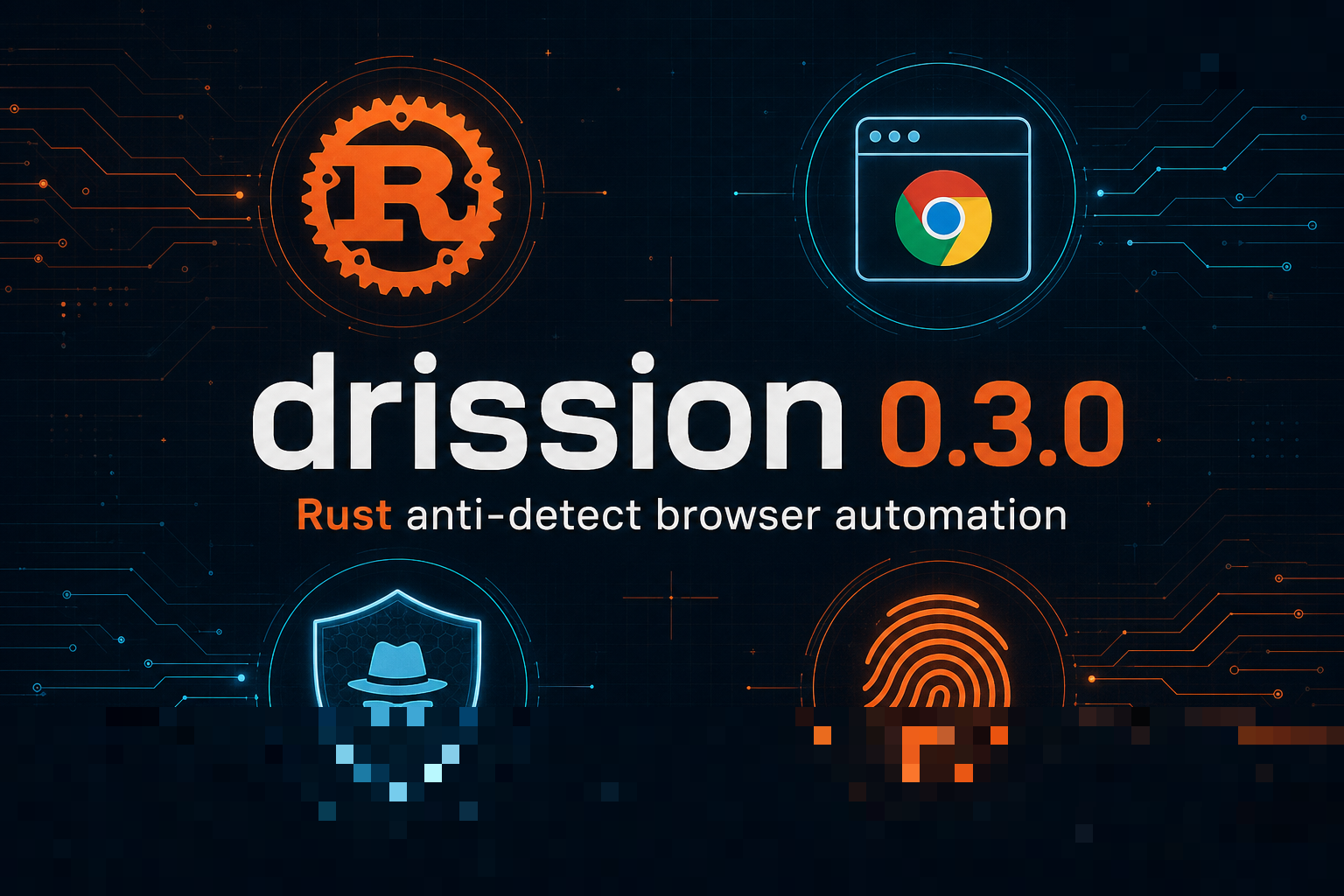 Rust反检测自动化库大升级：Chrome默认驱动+点选验证码全打通