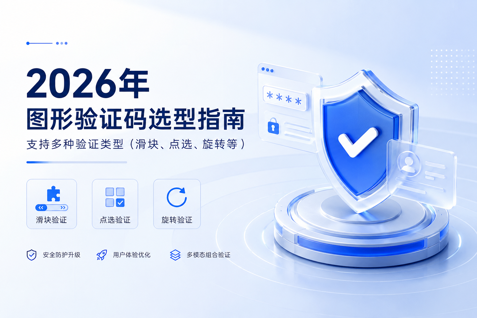 2026图形验证码玩法升级：滑块点选旋转多类型怎么选才靠谱